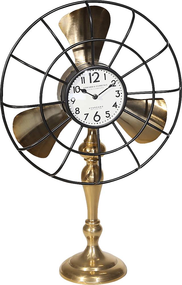 Endley Gold Small Clock - Thumbnail - Image 1