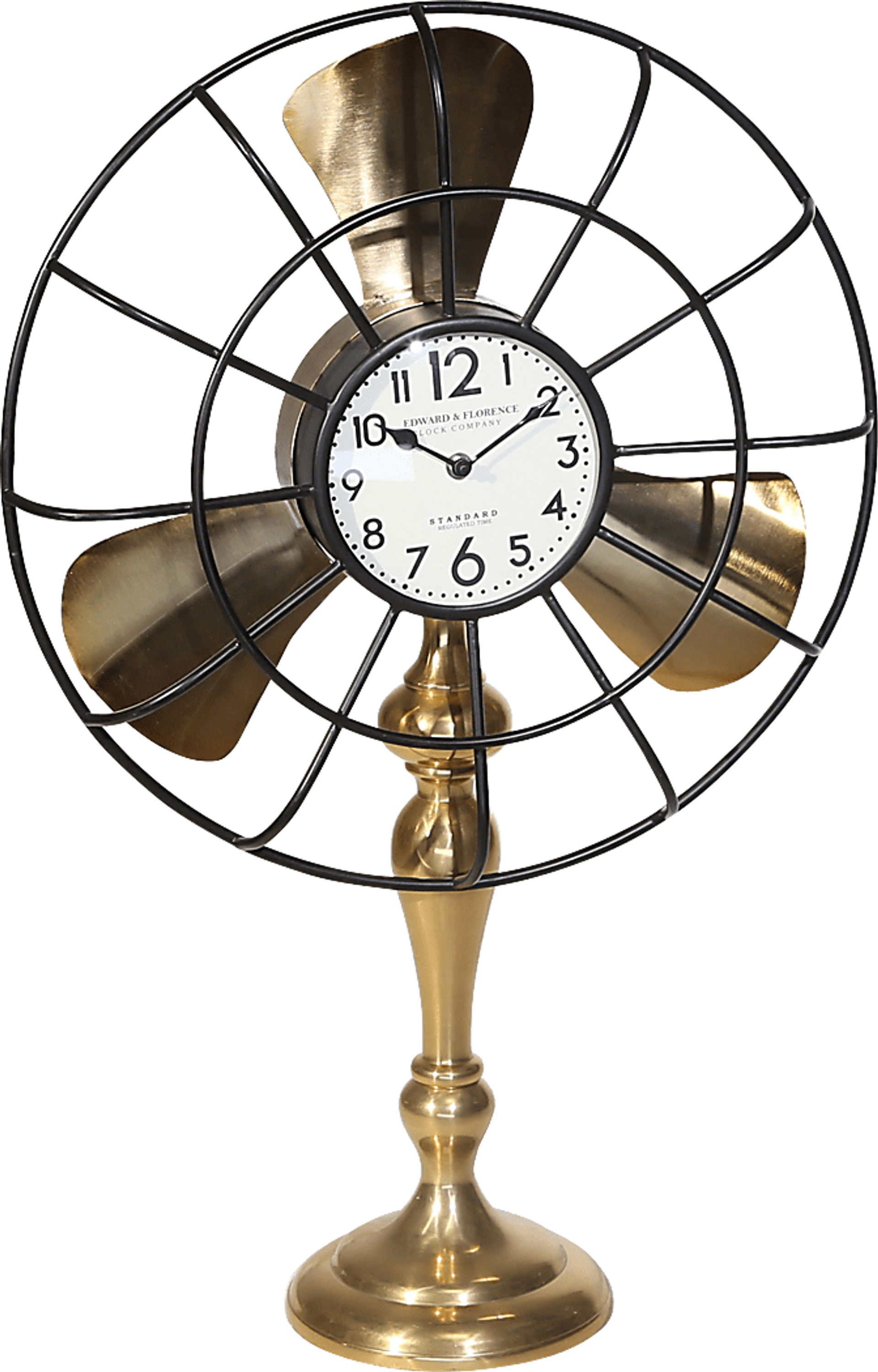 Endley Gold Small Clock - Image 1