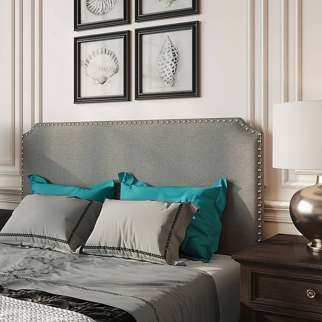 Enellor Light Gray Queen Headboard - Thumbnail - Image 2