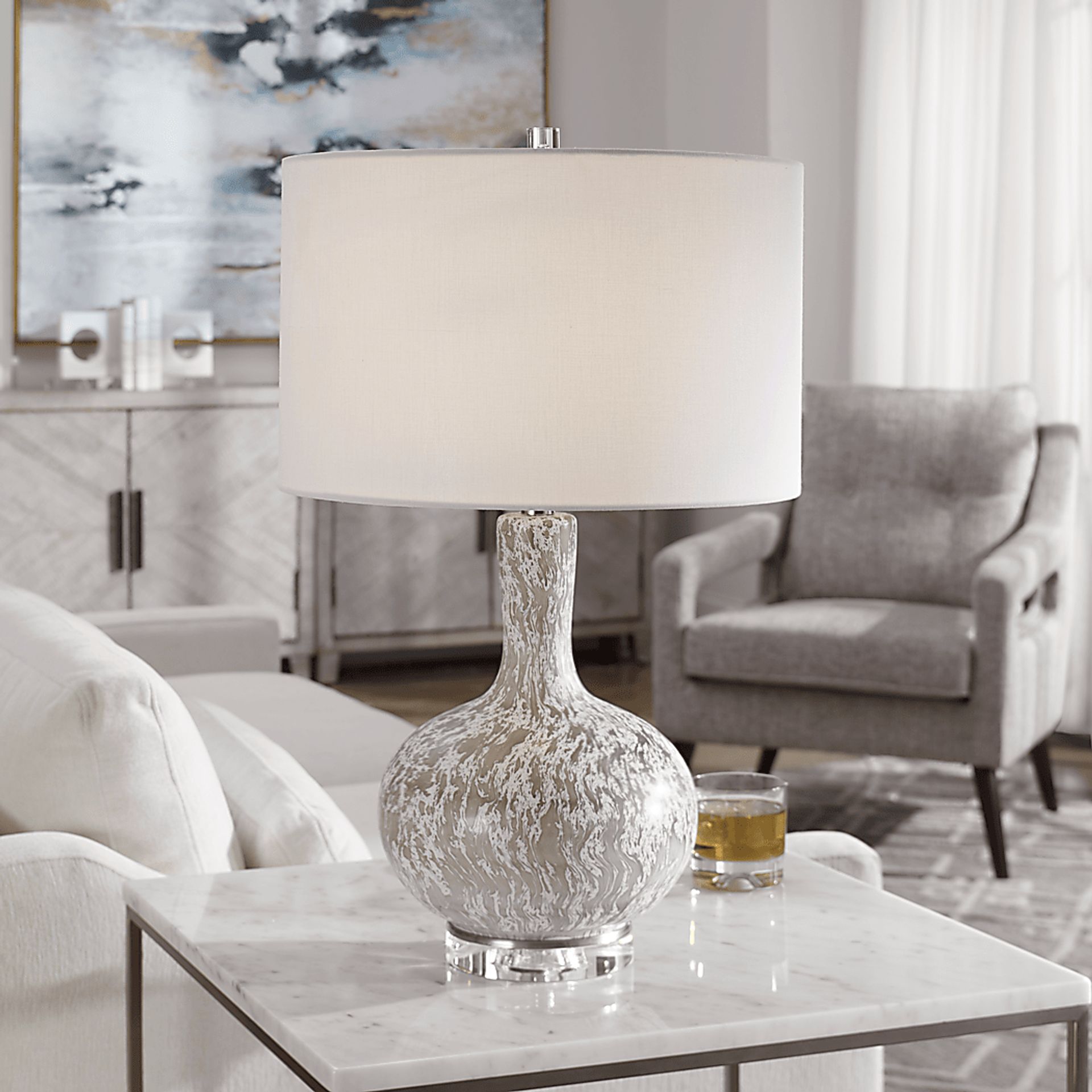Enfield Road Gray Lamp - Image 6