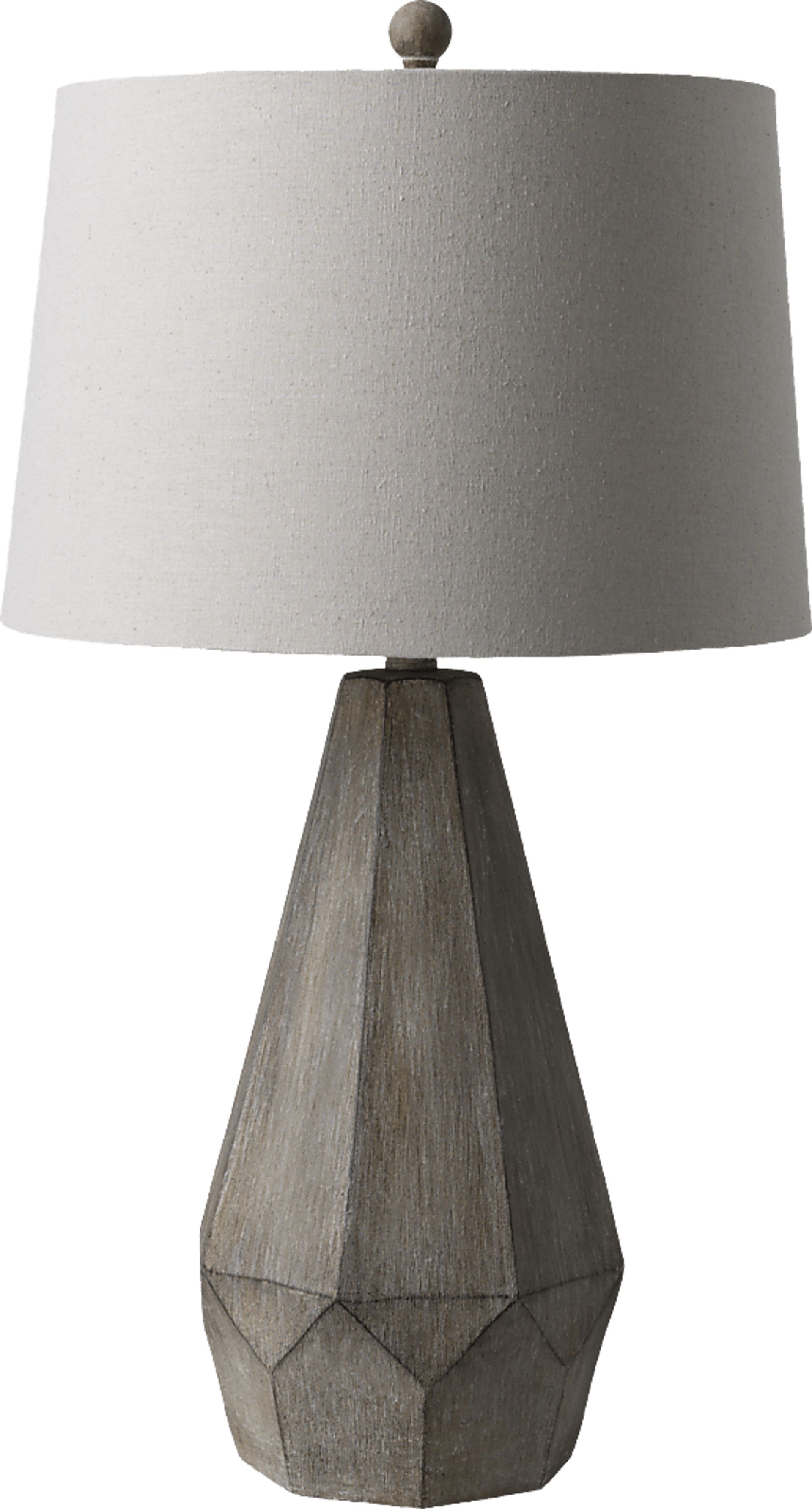 Enford Edge Charcoal Lamp - Image 1