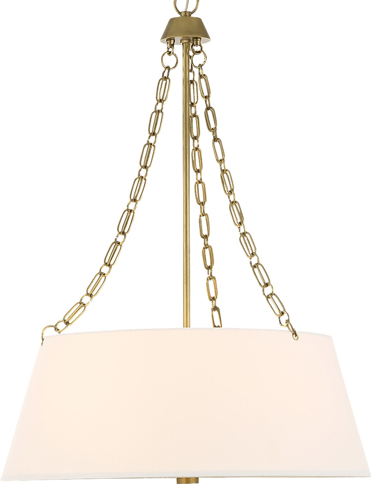 Engan White Pendant | Rooms to Go