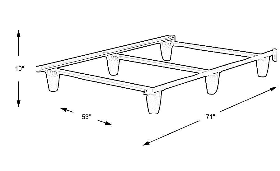 enGauge Full Bed Frame Rooms To Go