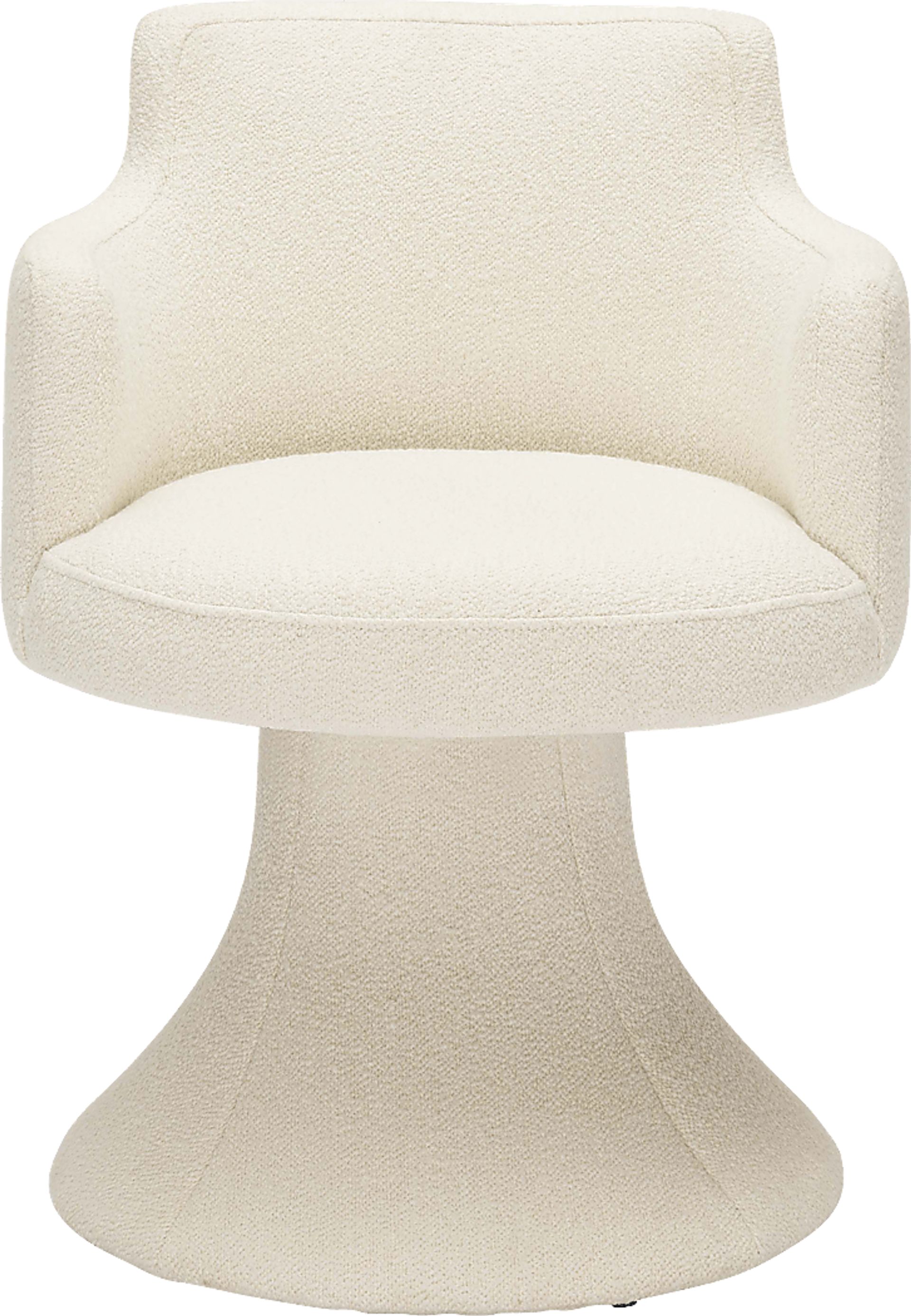 Engberg Cream Swivel Arm Chair - Image 3
