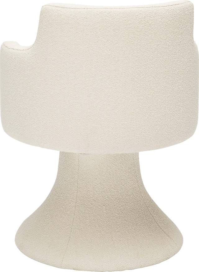 Engberg Cream Swivel Arm Chair - Thumbnail - Image 4