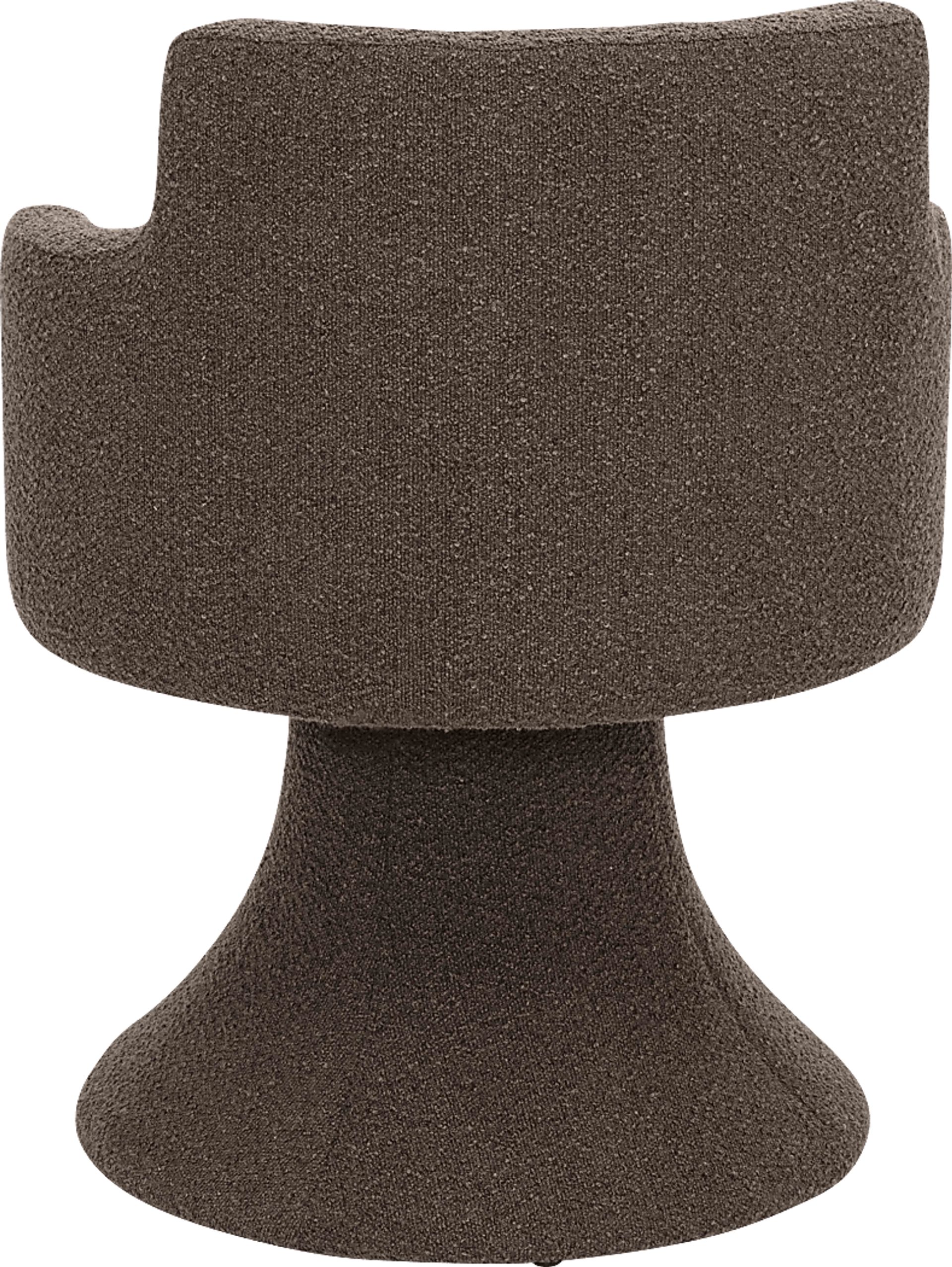 Engberg Dark Brown Swivel Arm Chair - Image 3