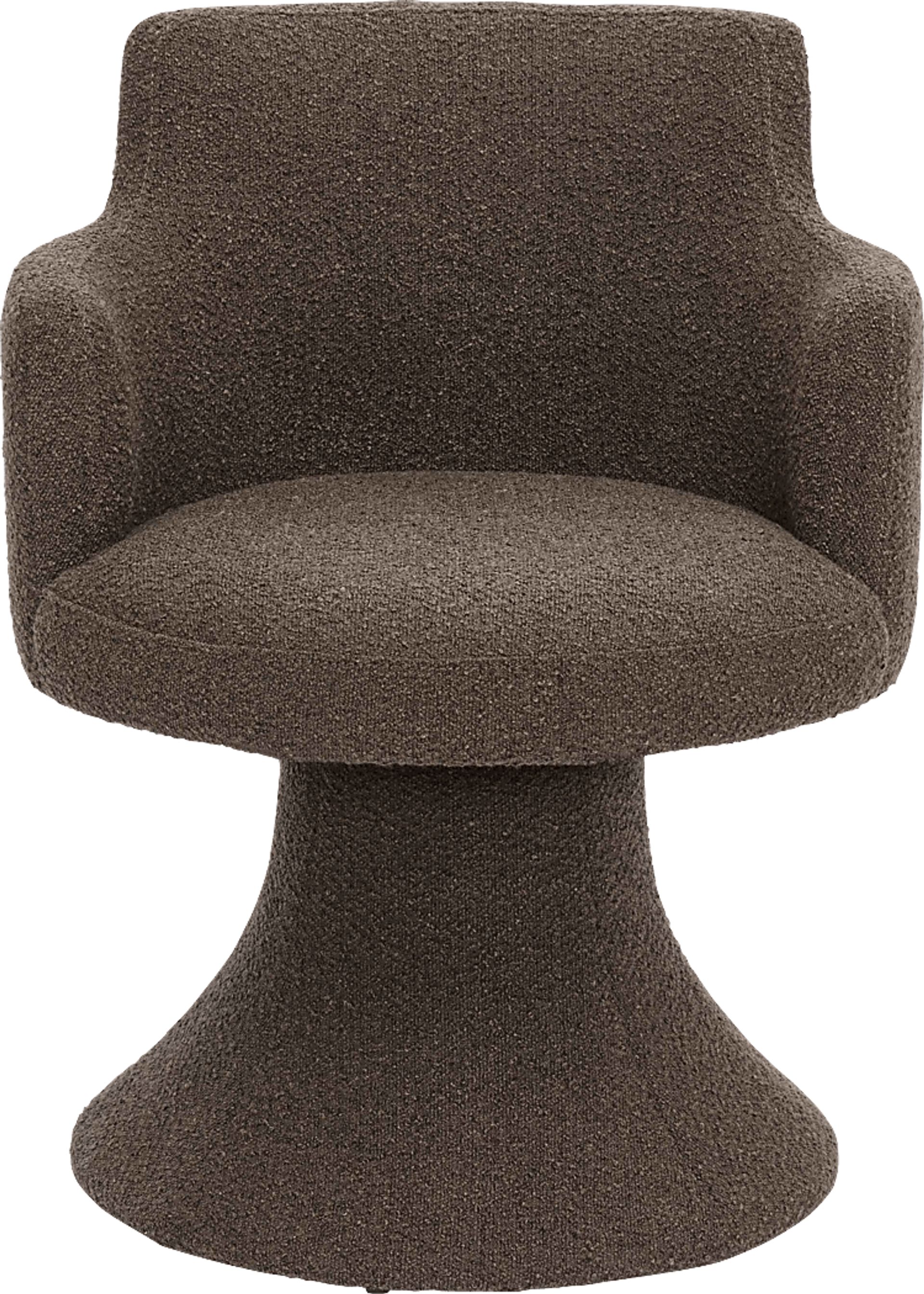 Engberg Dark Brown Swivel Arm Chair - Image 4