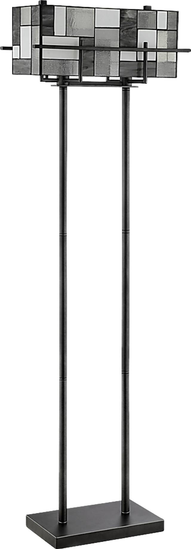 Engen Court Gray Floor Lamp - Thumbnail - Image 1