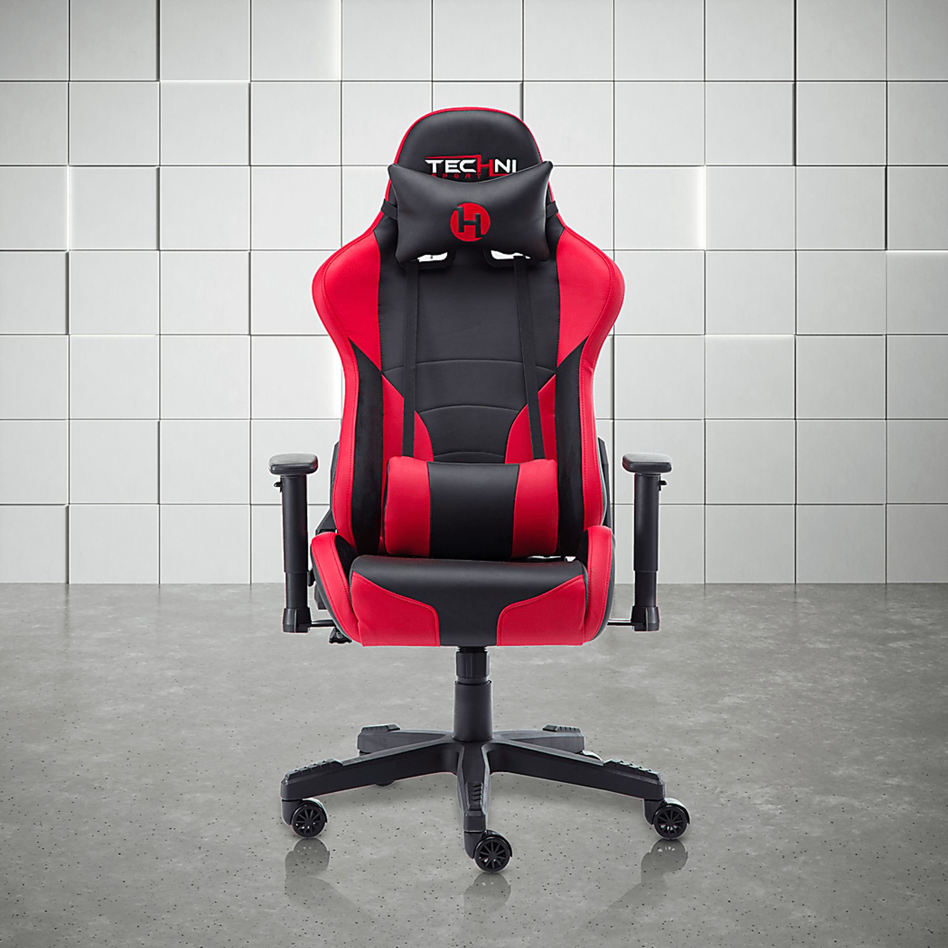 Engleshire Red/Black PC Gaming Chair - Image 2