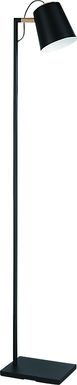 Engrich Lane Black Floor Lamp