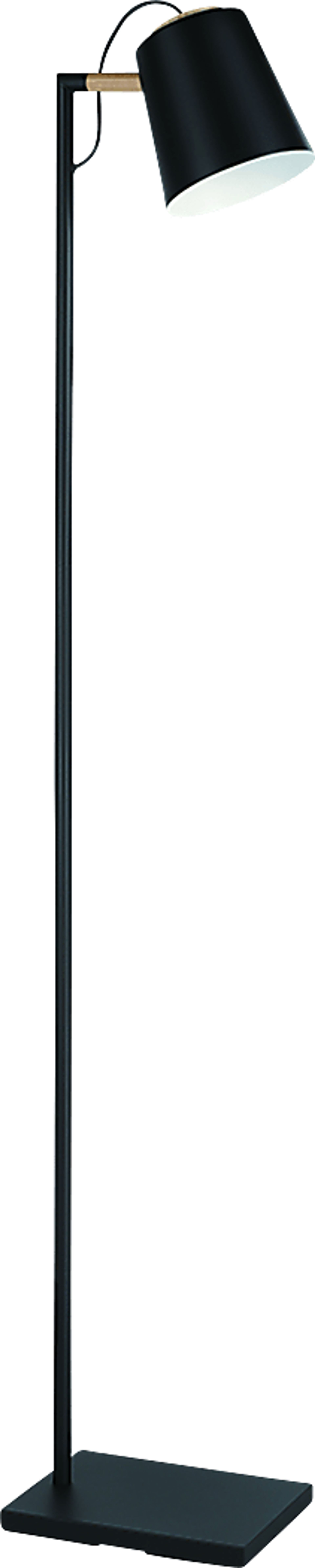 Engrich Lane Black Floor Lamp - Image 1