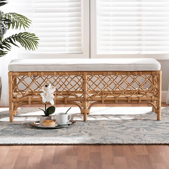 Enilan Natural Accent Bench - Thumbnail - Image 6