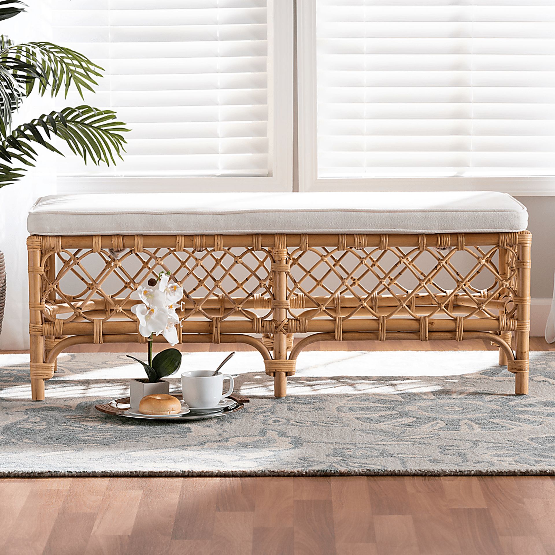 Enilan Natural Accent Bench - Image 6