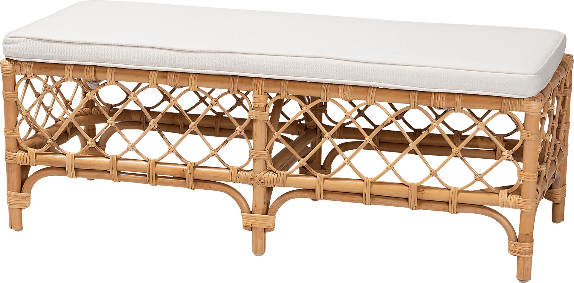 Enilan Natural Accent Bench - Image 1