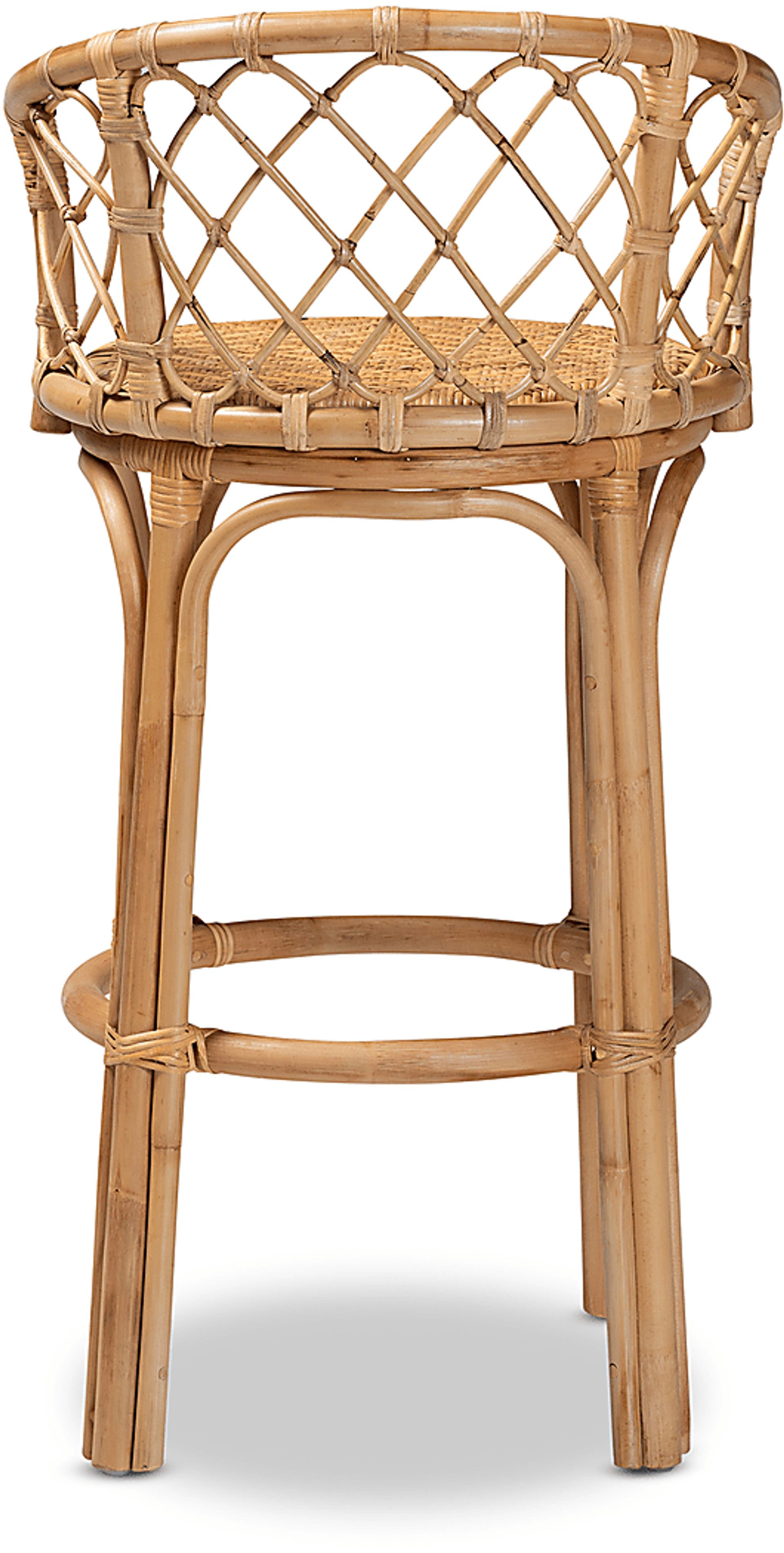 Enilan Natural Barstool - Image 2