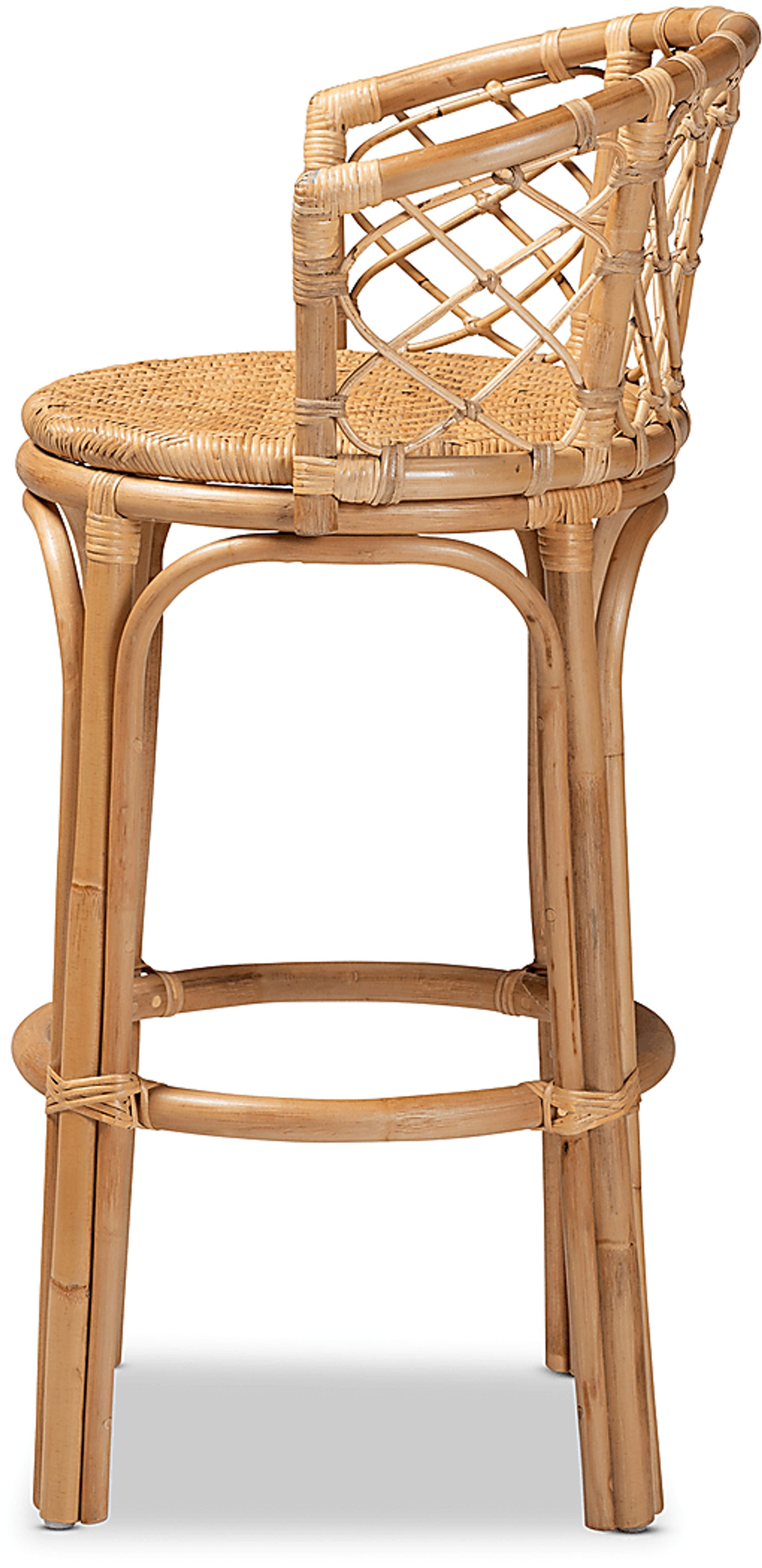 Enilan Natural Barstool - Image 3