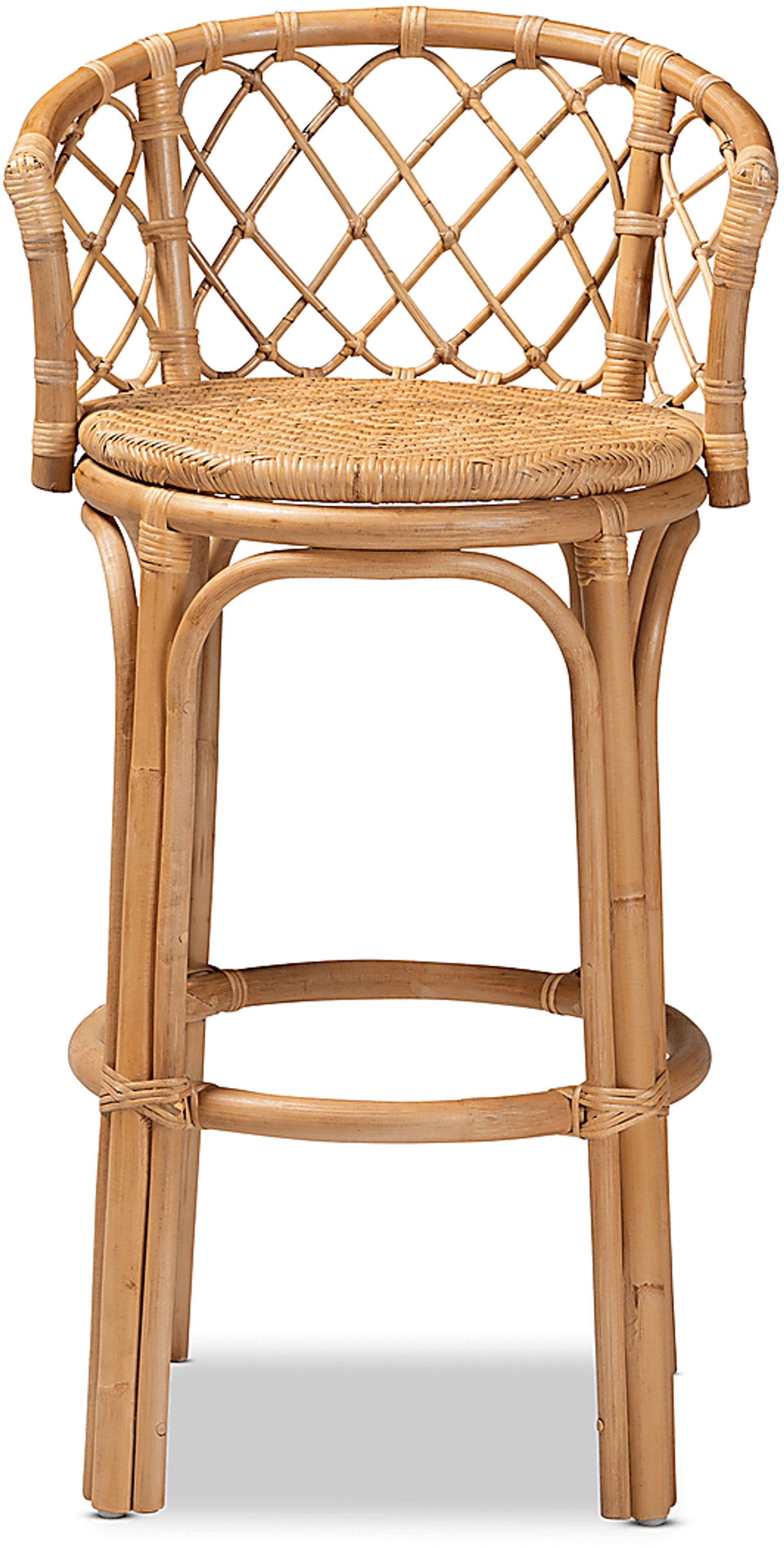 Enilan Natural Barstool - Image 4