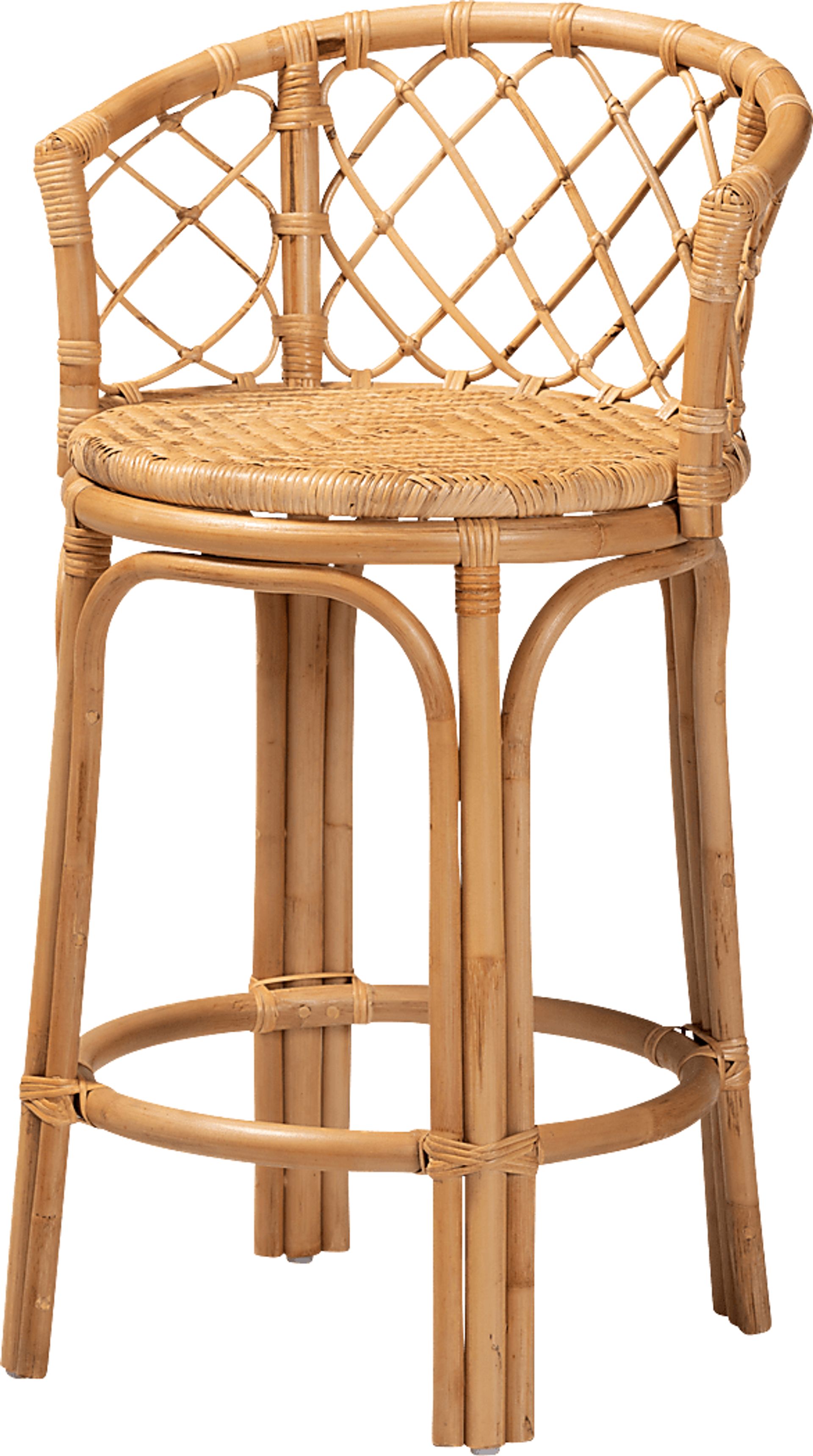 Enilan Natural Counter Height Stool - Image 1