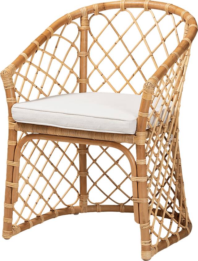 Enilan Natural Dining Chair - Thumbnail - Image 1