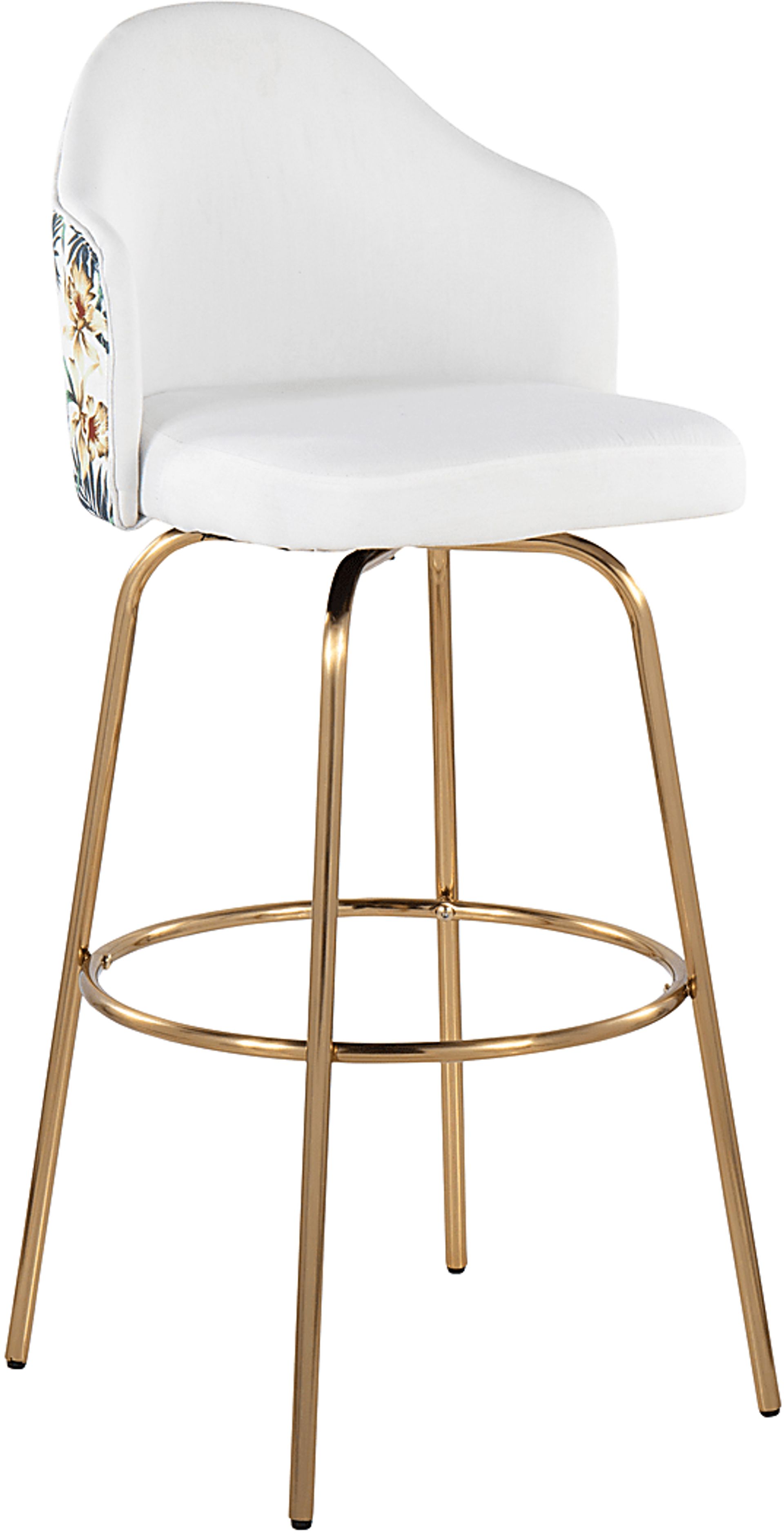Enilla II White II Barstool, Set of 2 - Image 2