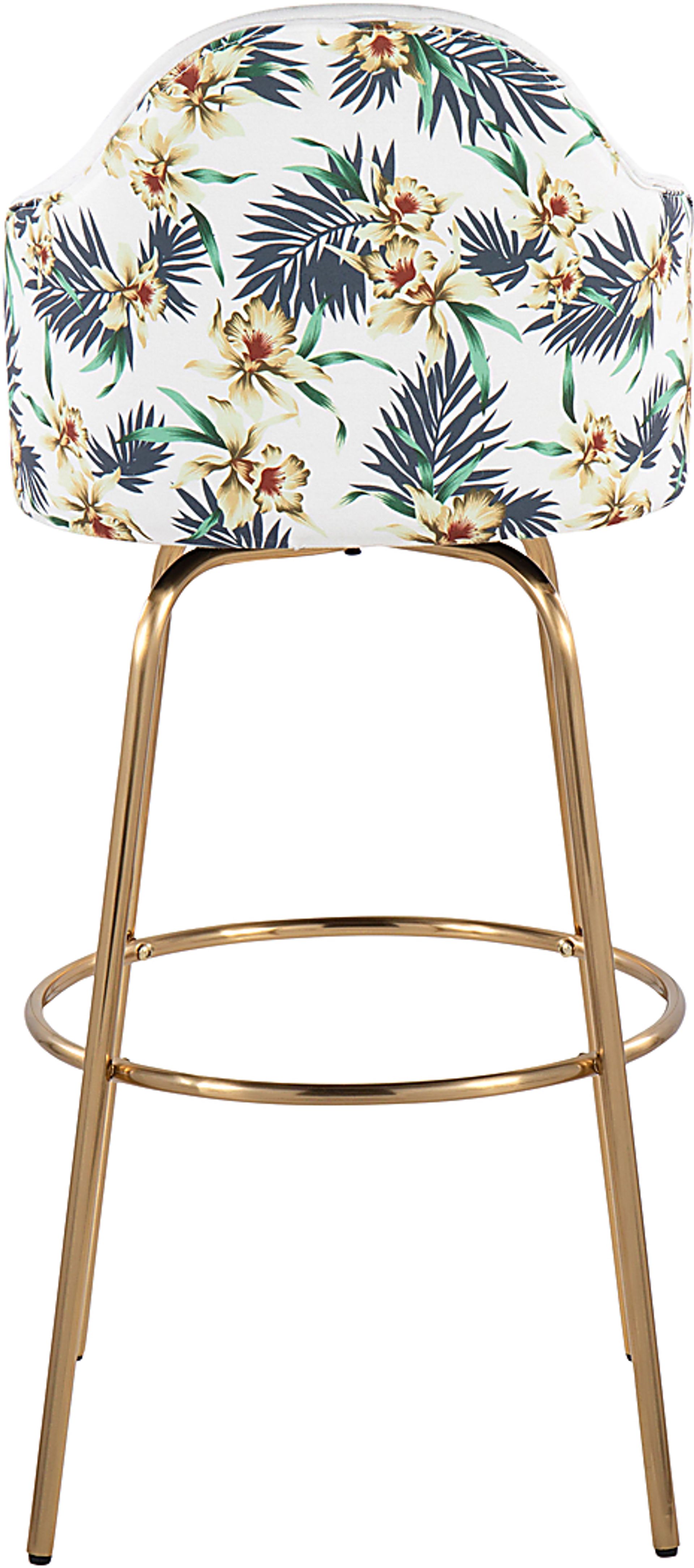Enilla II White II Barstool, Set of 2 - Image 6