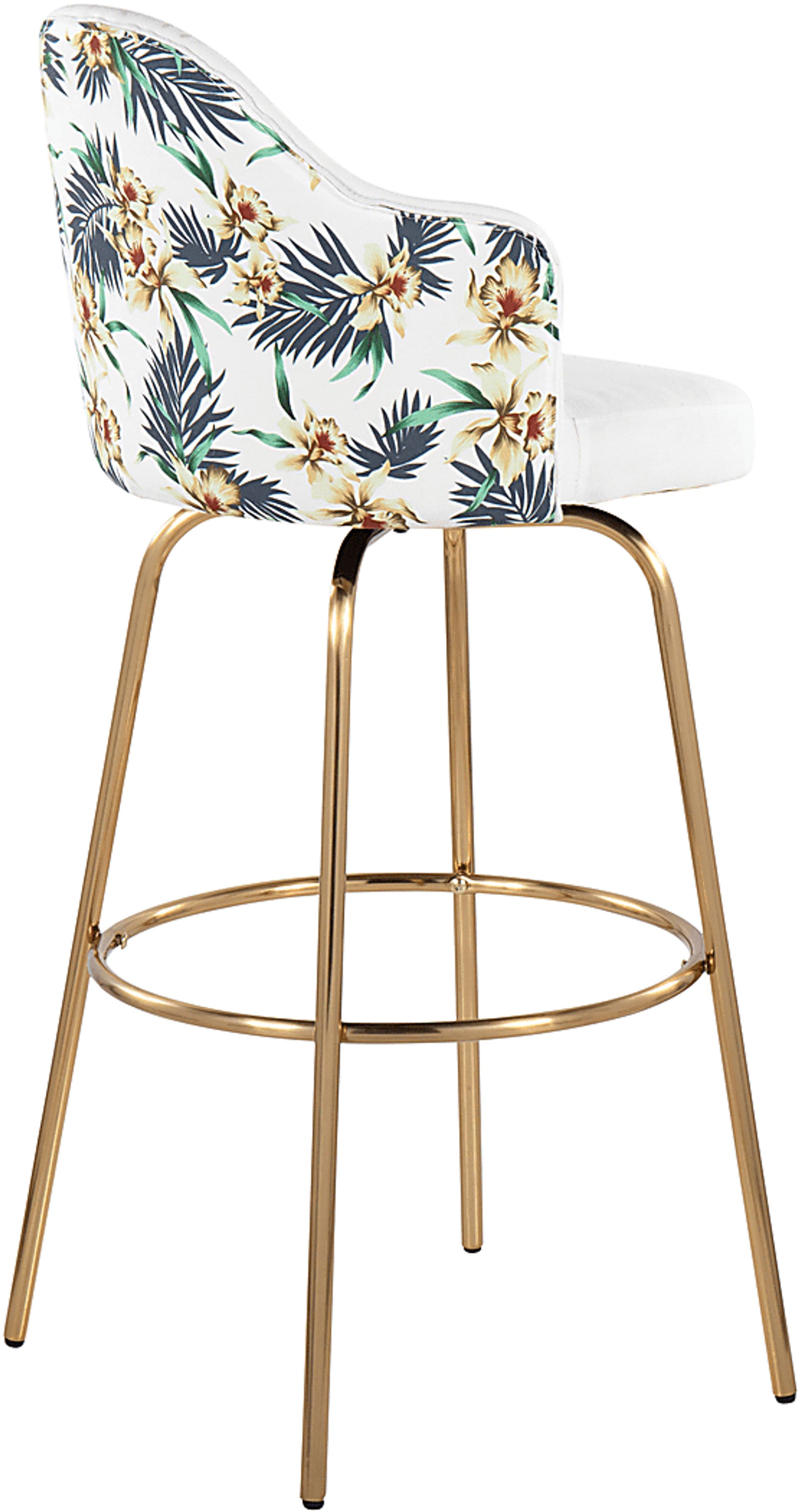 Enilla II White II Barstool, Set of 2 - Image 7