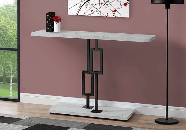 Enloe Gray Console Table - Thumbnail - Image 2