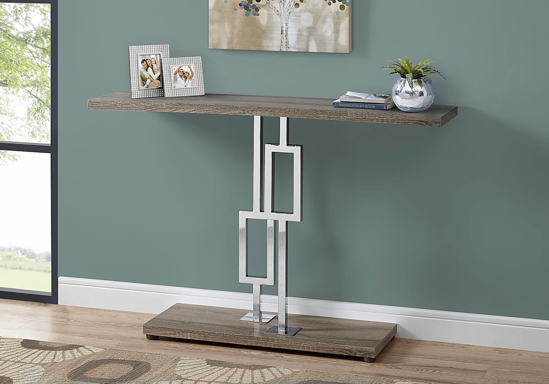 Enloe Taupe Console Table - Image 2