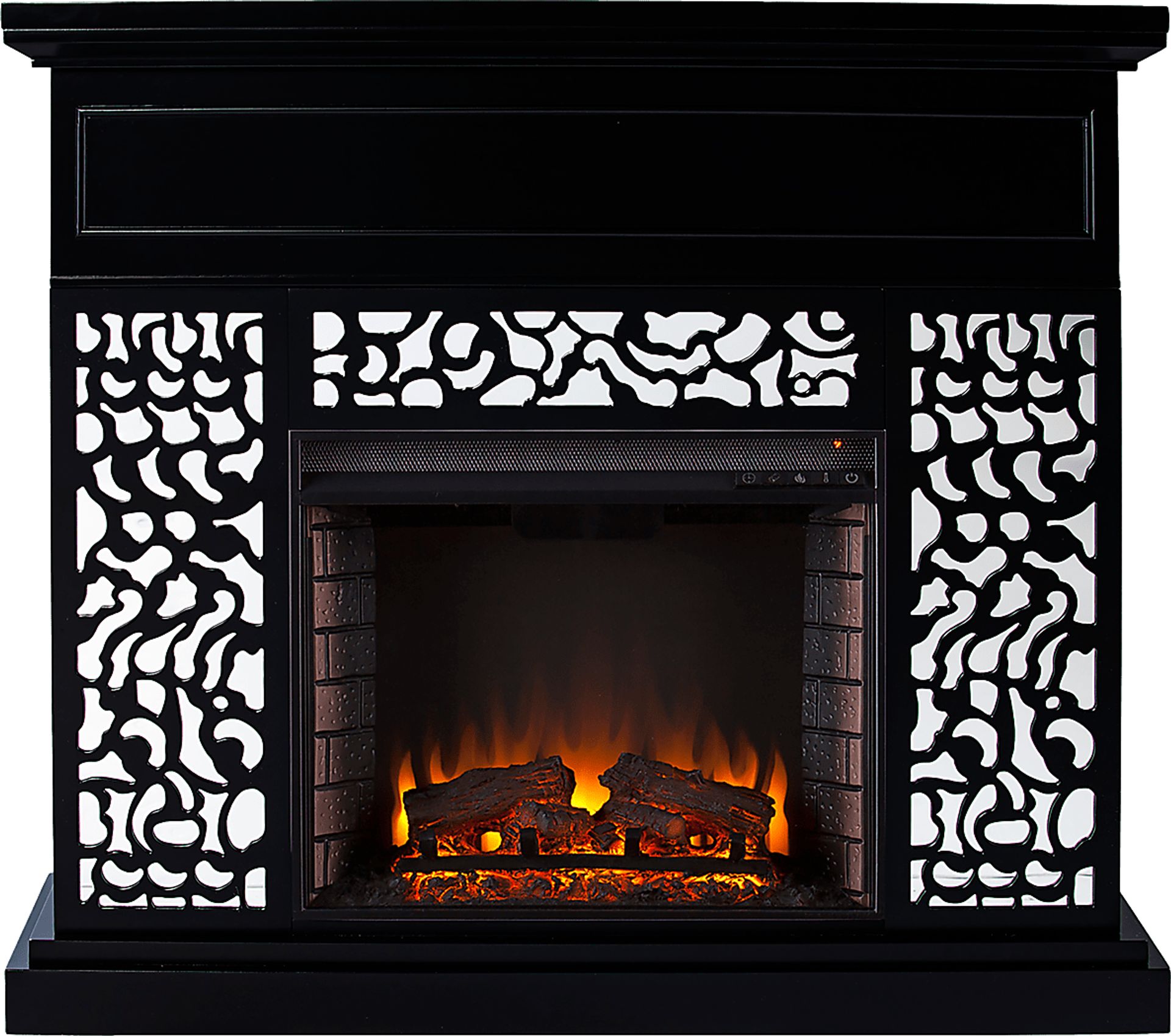 Ennismore II Black 45 in. Console, With Electric Fireplace - Image 5