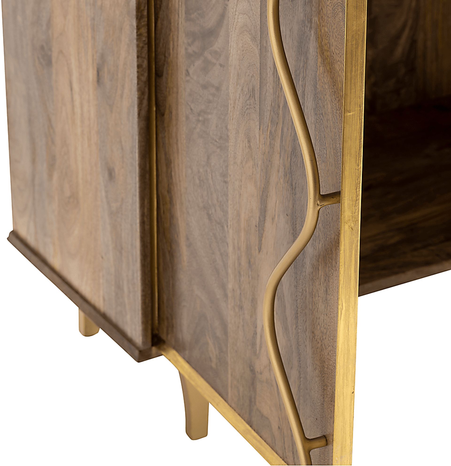 Ennor Brown Accent Cabinet - Image 3