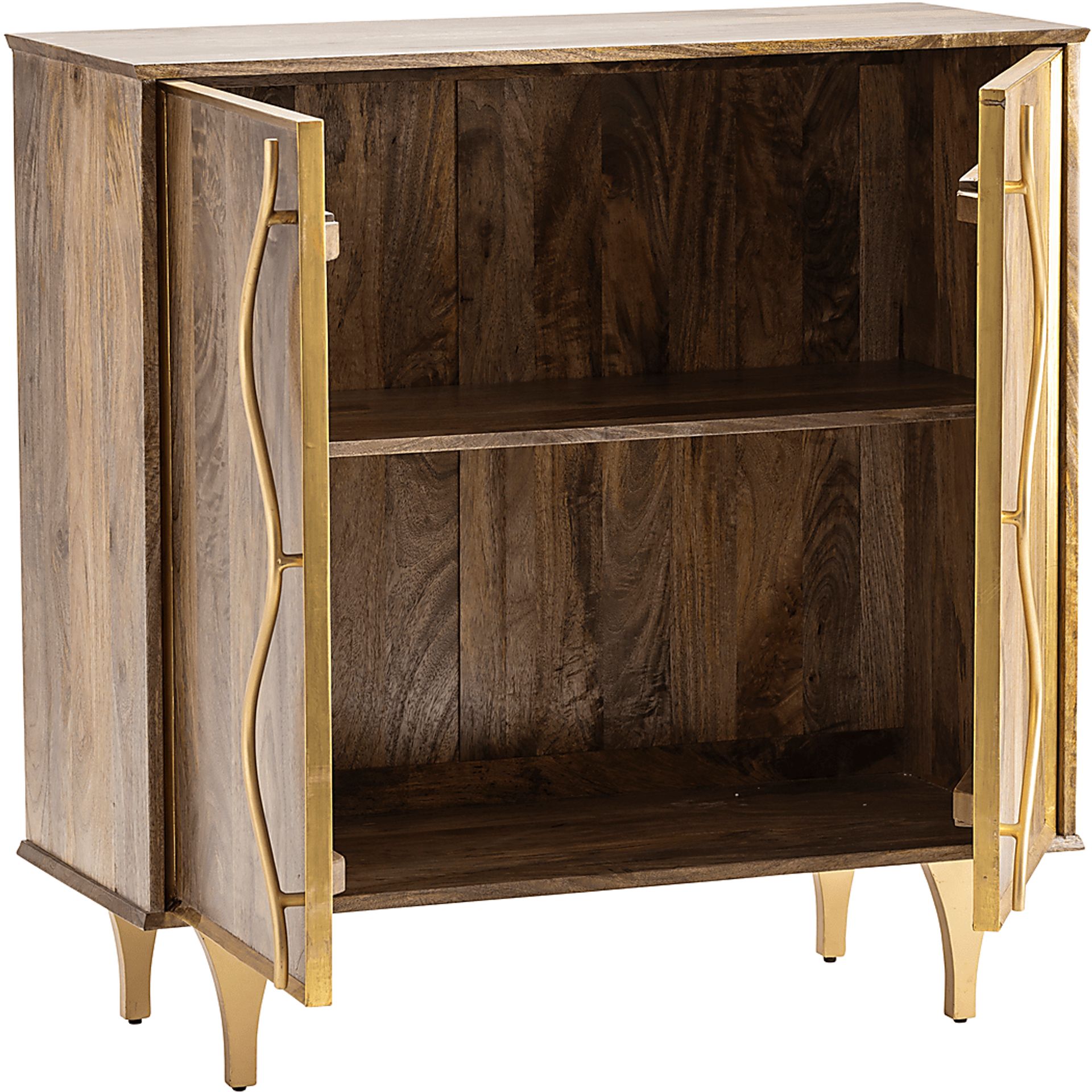 Ennor Brown Accent Cabinet - Image 4