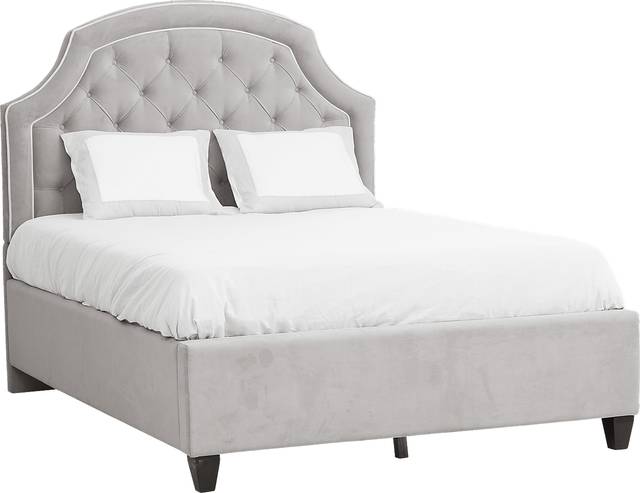 Enoch Gray Queen Bed - Thumbnail - Image 2