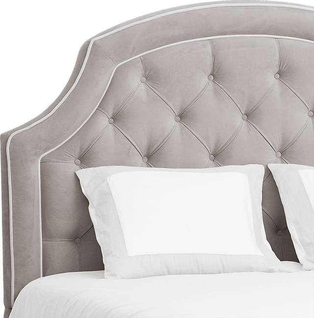 Enoch Gray Queen Bed - Thumbnail - Image 3