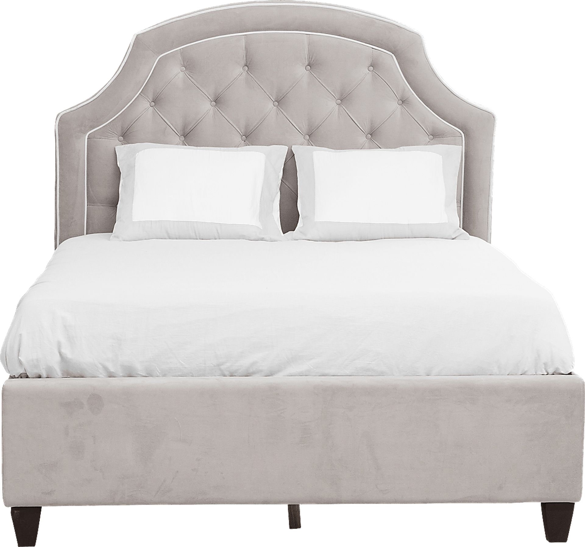 Enoch Gray Queen Bed - Image 1