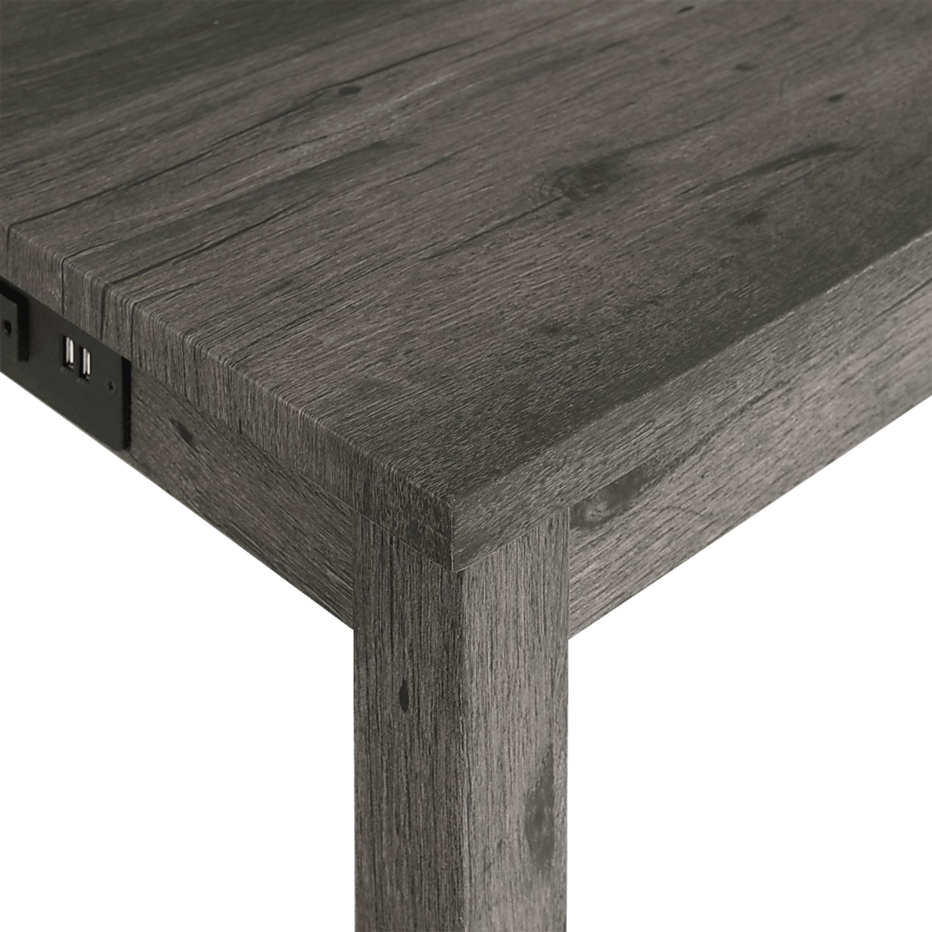 Enoka Charcoal 3 Pc Dining Table Set - Image 8