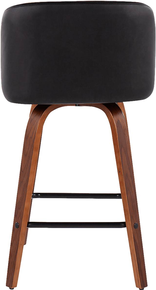Enora Ann Black Counter Height Stool, Set of 2 - Thumbnail - Image 5