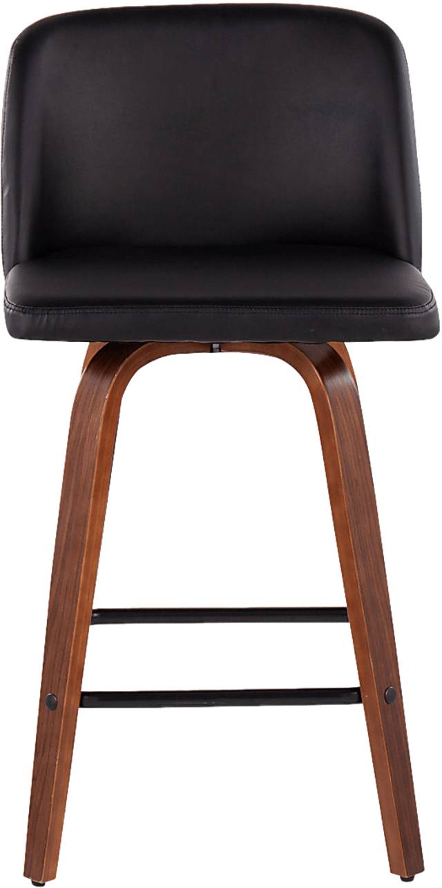 Enora Ann Black Counter Height Stool, Set of 2 - Thumbnail - Image 6