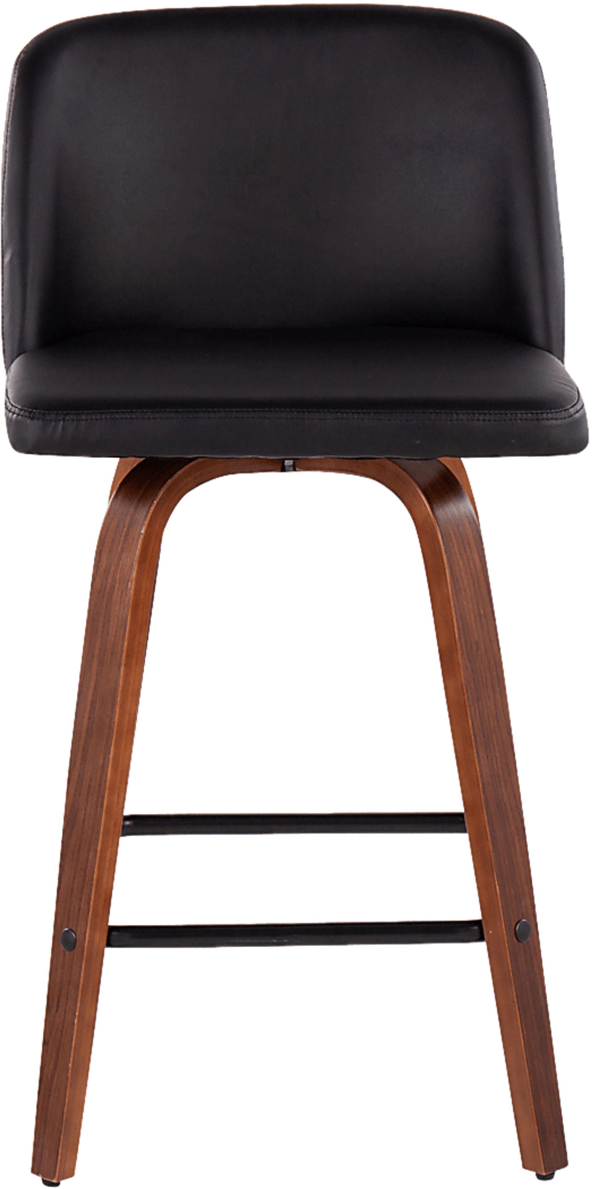 Enora Ann Black Counter Height Stool, Set of 2 - Image 6