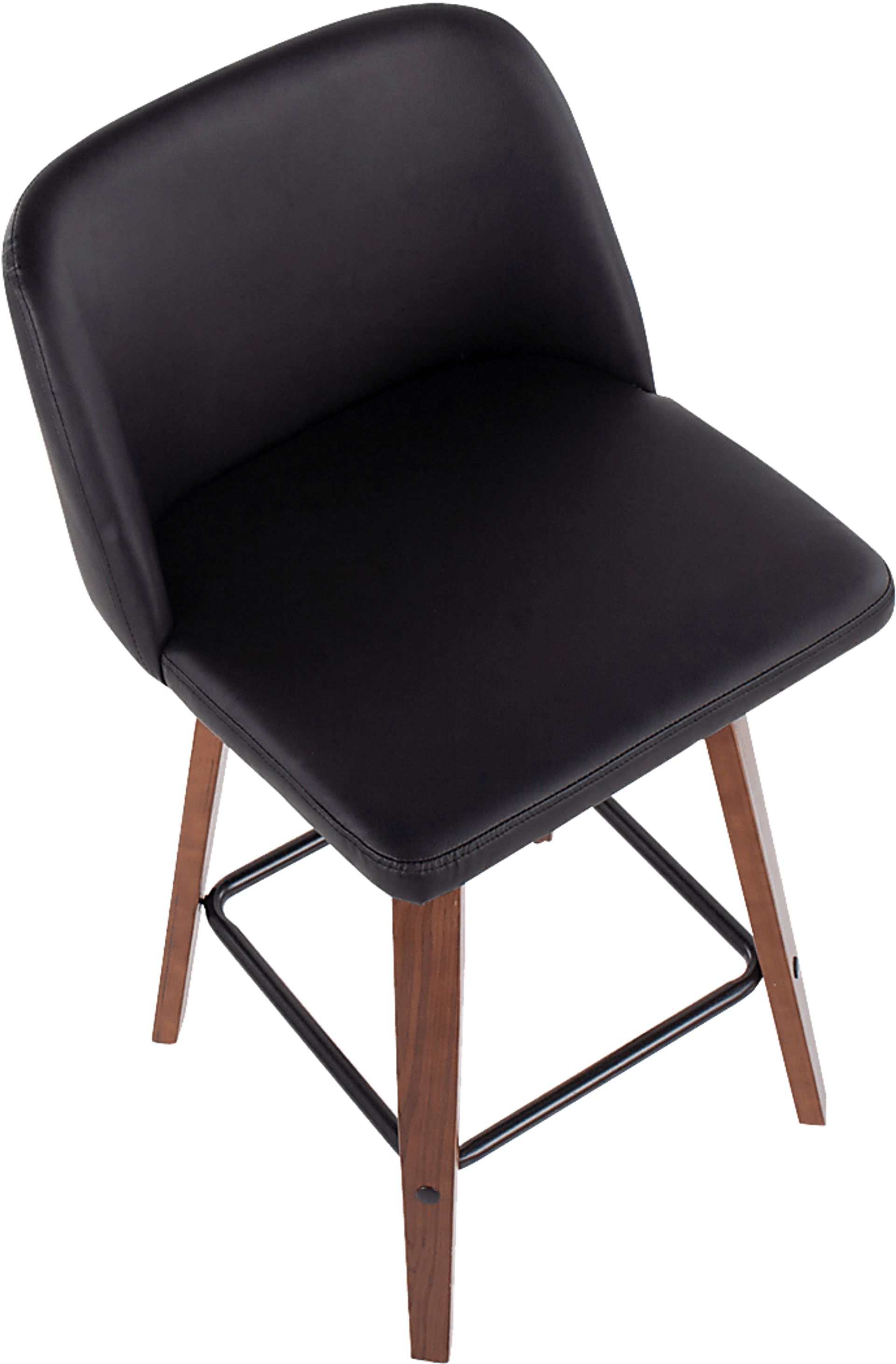 Enora Ann Black Counter Height Stool, Set of 2 - Image 7