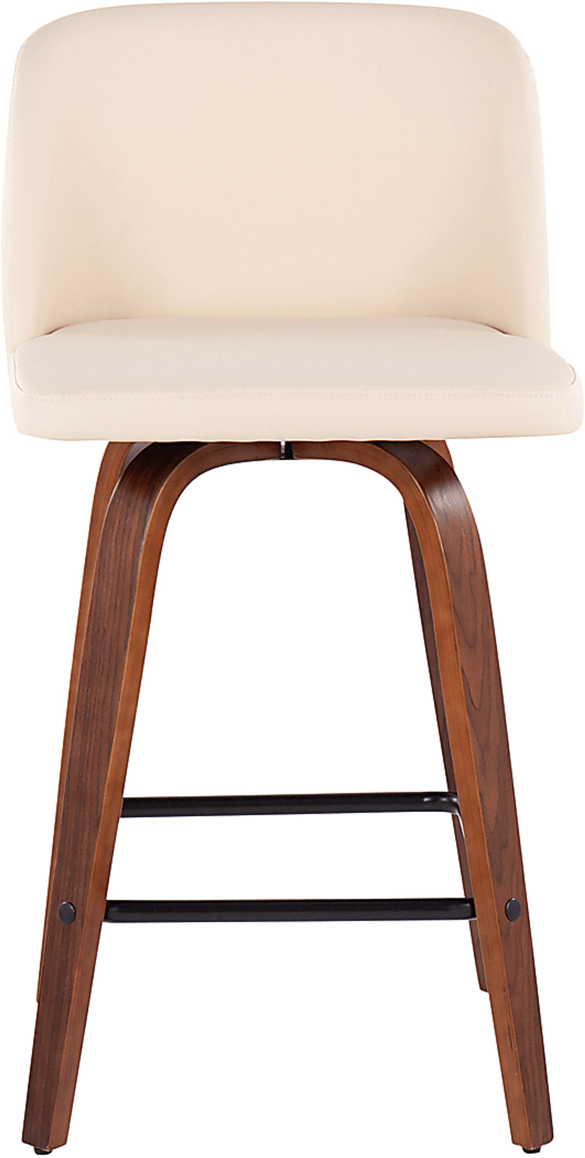 Enora Ann Cream Counter Height Stool, Set of 2 - Image 6