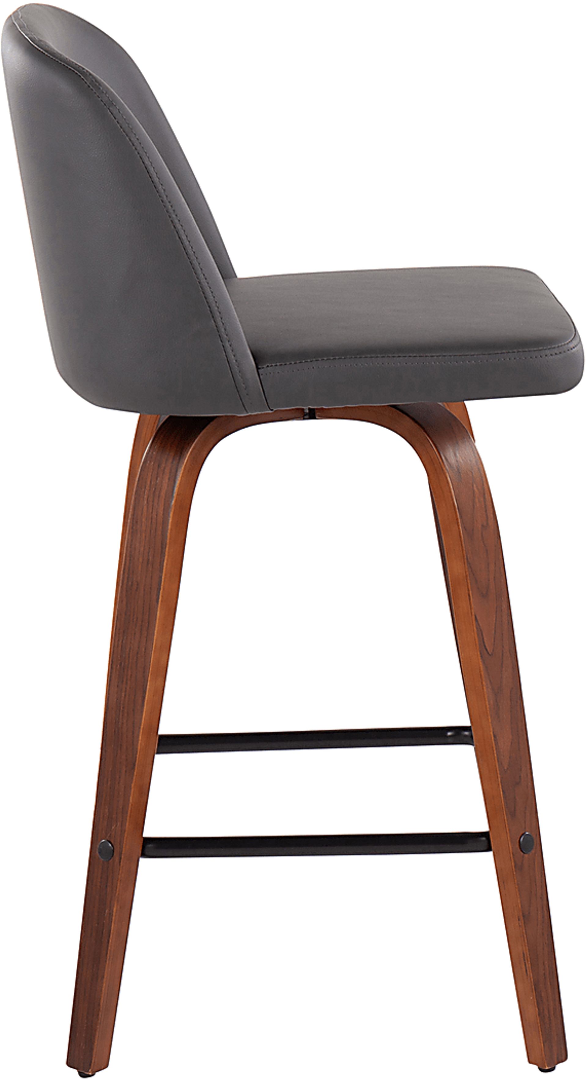 Enora Ann Gray Counter Height Stool, Set of 2 - Image 3