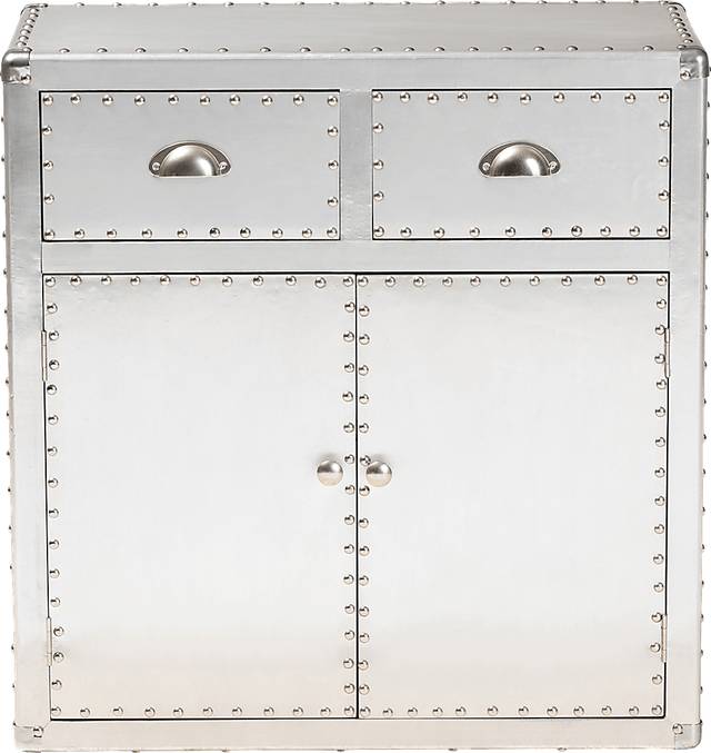 Enoree Light Silver Accent Cabinet - Thumbnail - Image 3