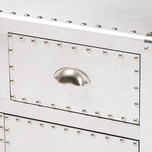 Enoree Light Silver Accent Cabinet - Thumbnail - Image 5