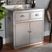Enoree Light Silver Accent Cabinet
