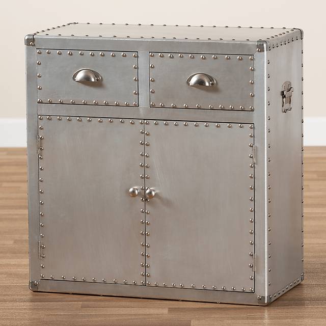 Enoree Light Silver Accent Cabinet - Thumbnail - Image 9
