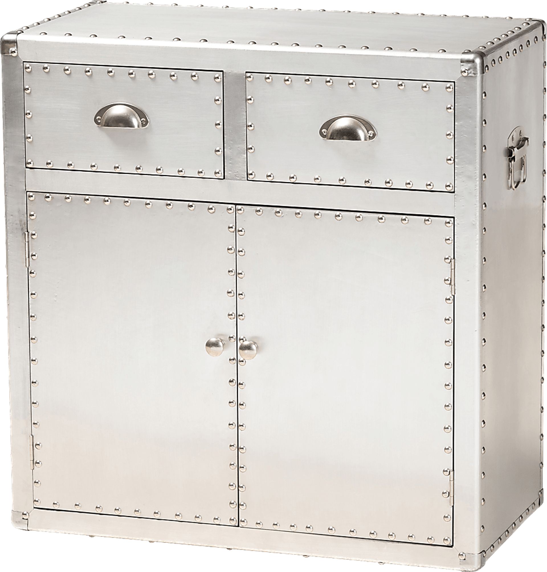 Enoree Light Silver Accent Cabinet - Image 1