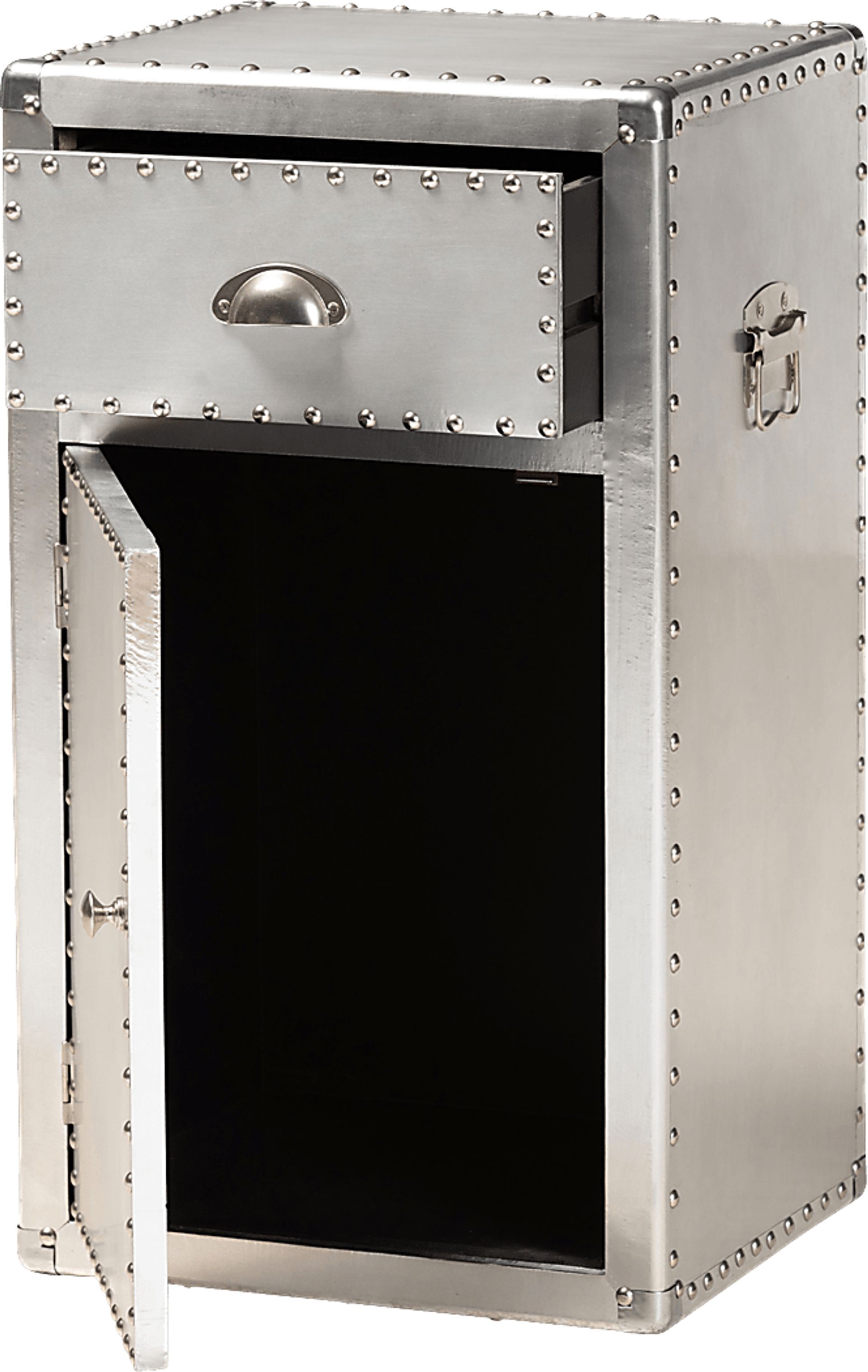 Enoree Silver Accent Cabinet - Image 2
