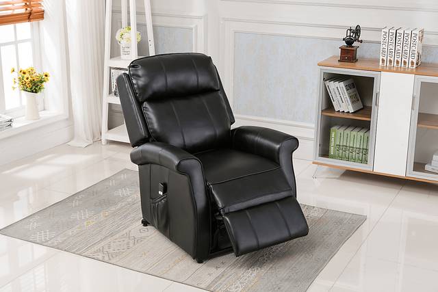 Enright Black Power Recliner - Thumbnail - Image 5
