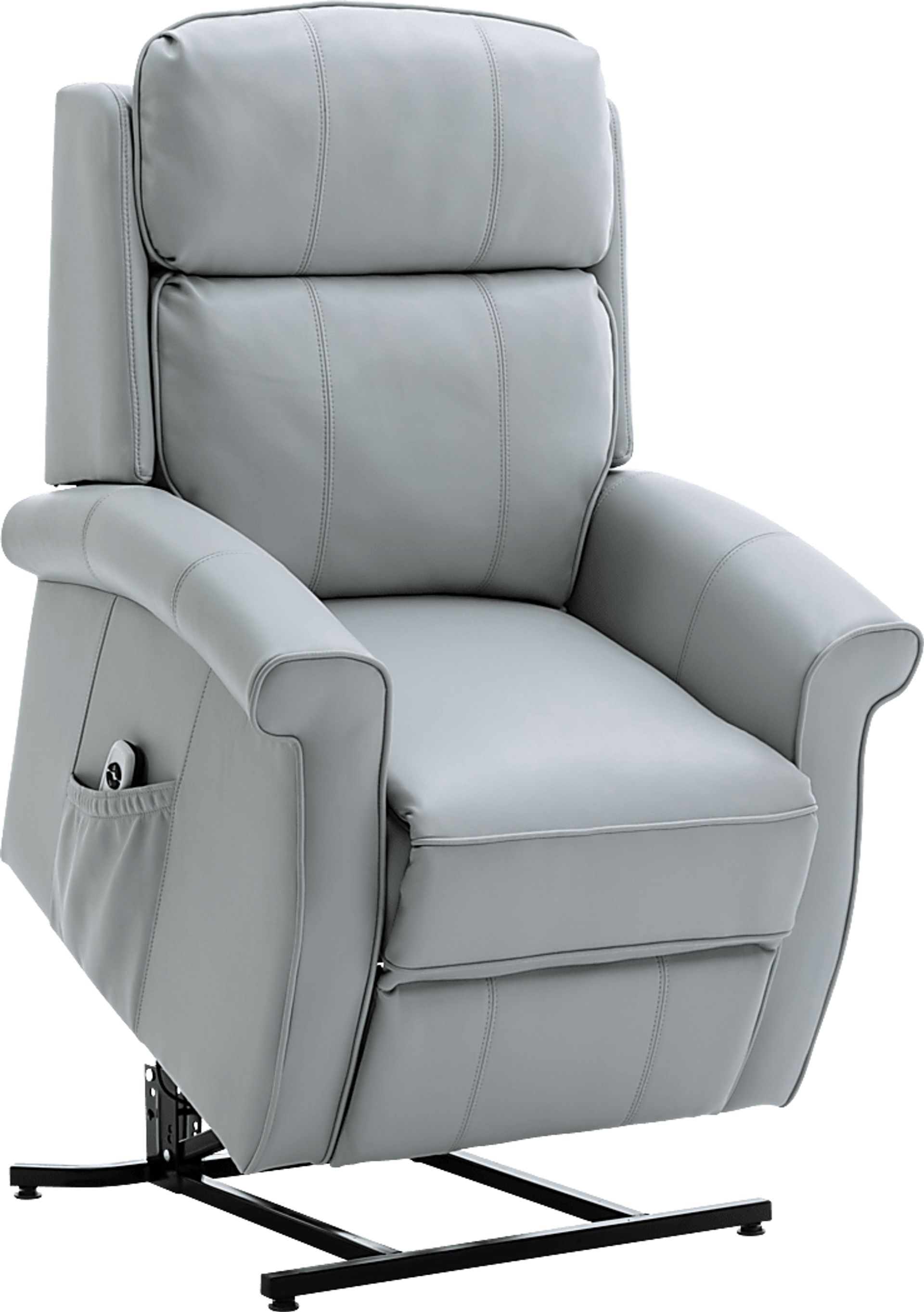 Enright Gray Power Recliner - Image 4