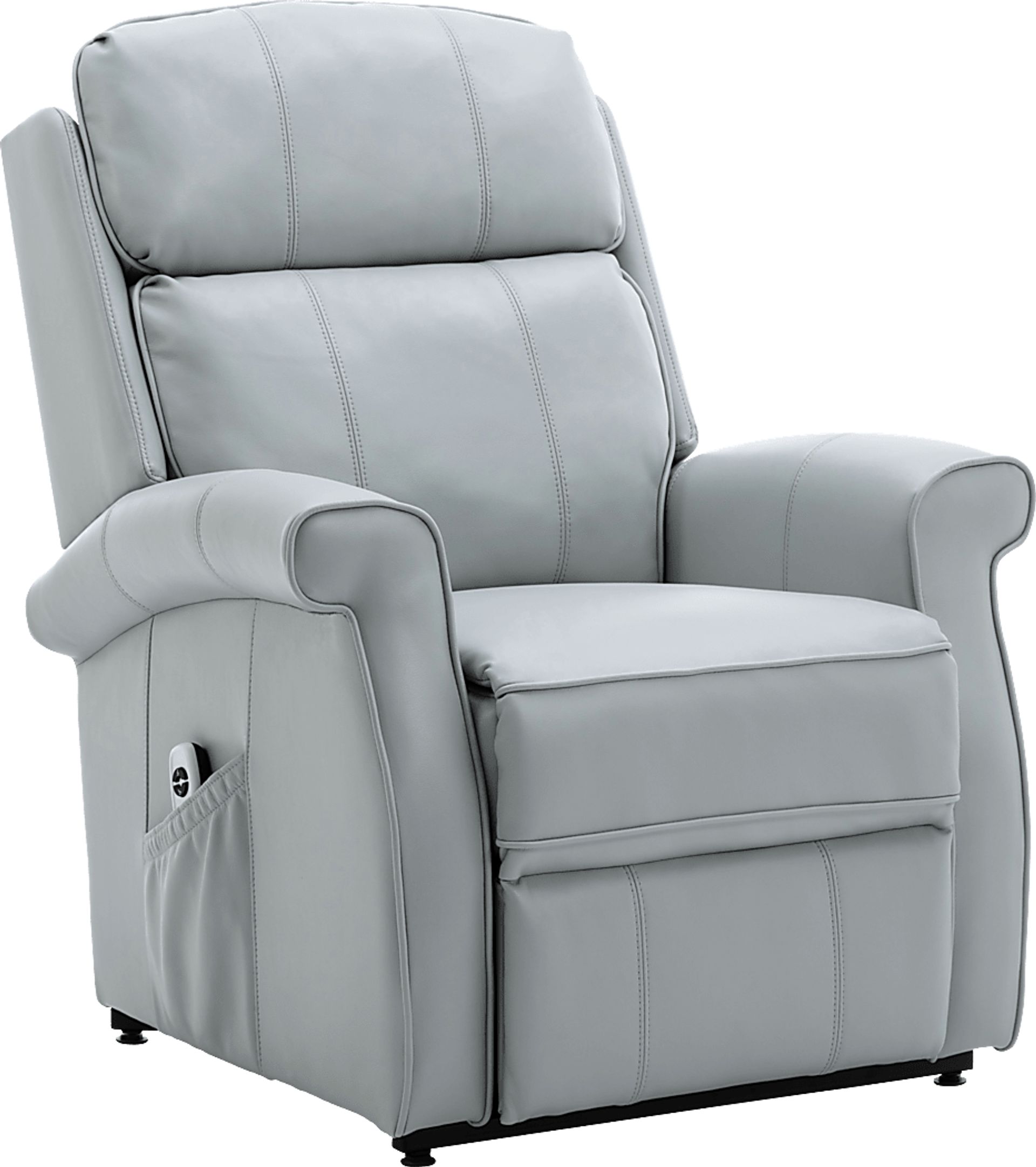 Enright Gray Power Recliner - Image 1